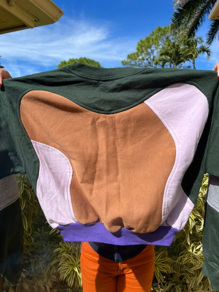 NIKE REWORKED PULLOVER (purple)