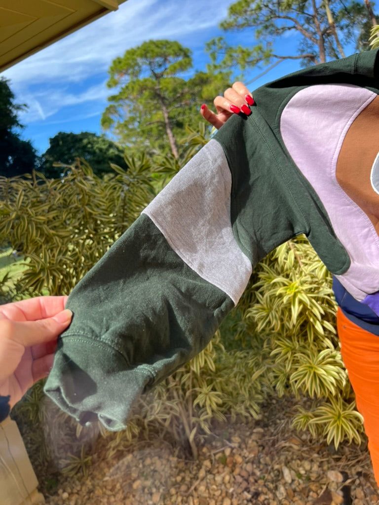 NIKE REWORKED PULLOVER (purple)