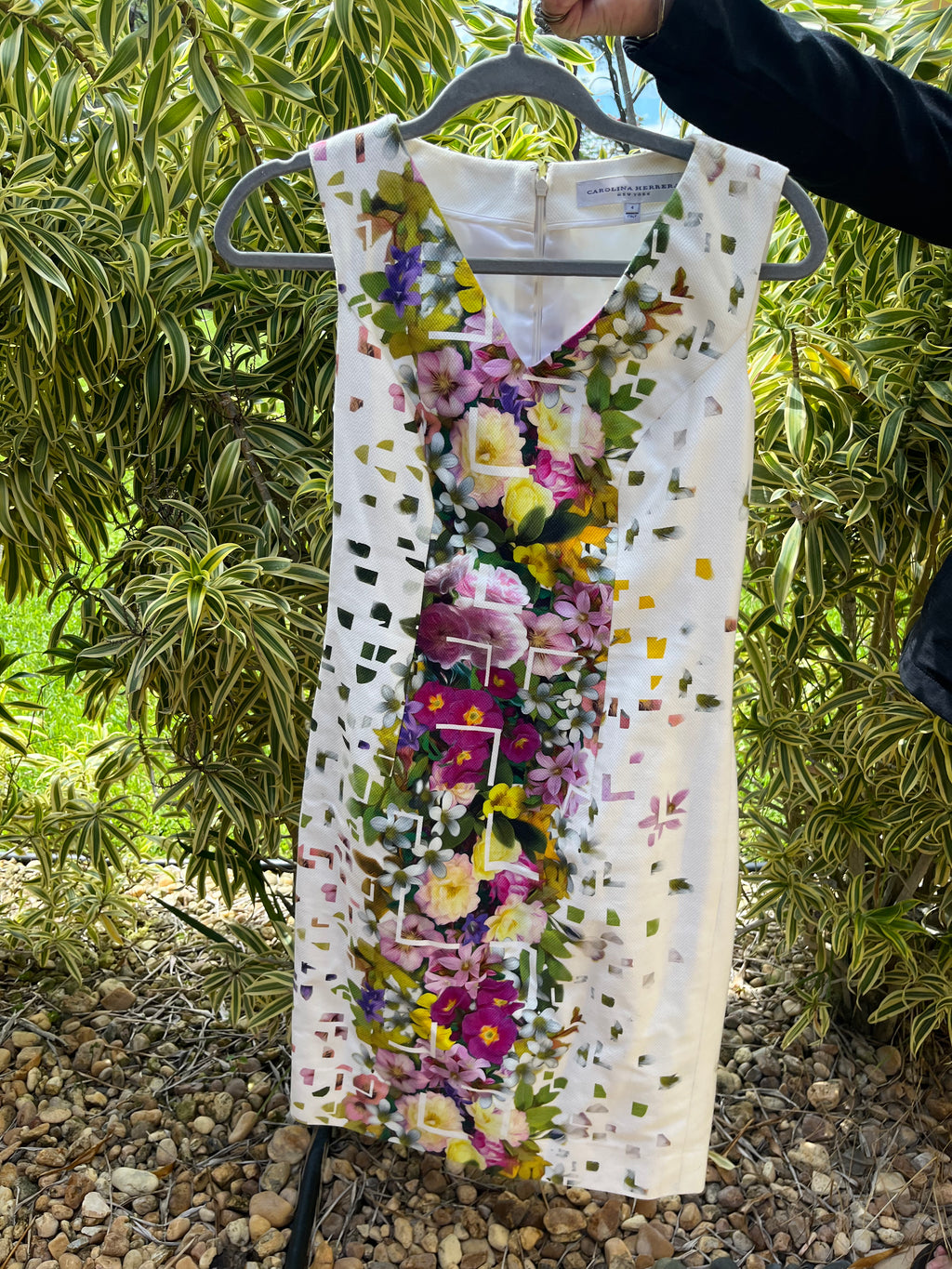 CAROLINA HERRERA cotton minidress