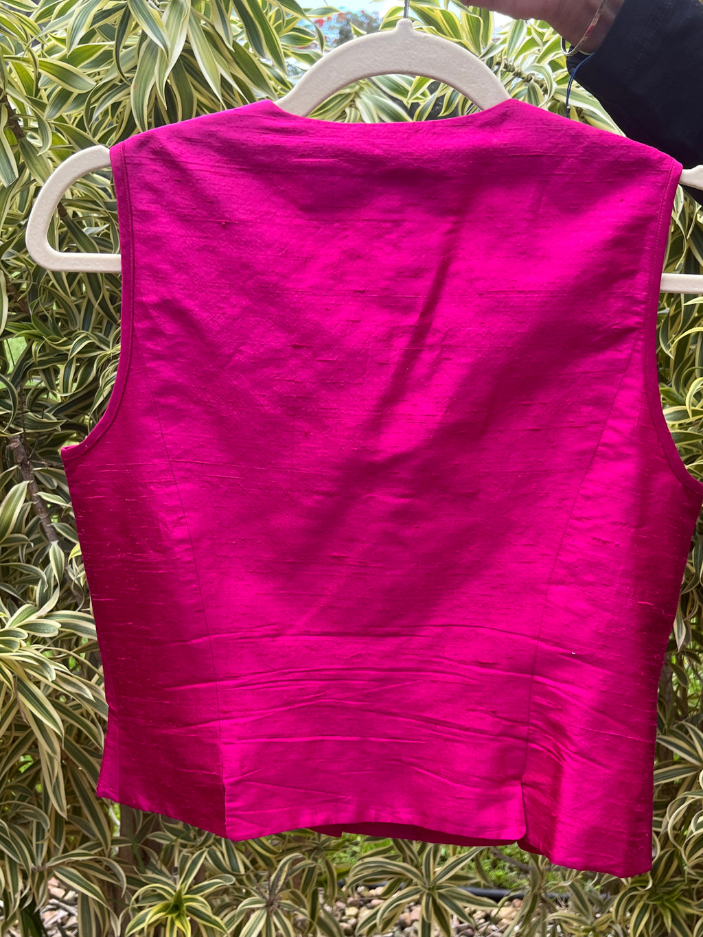 90s silk top from ANN TAYLOR