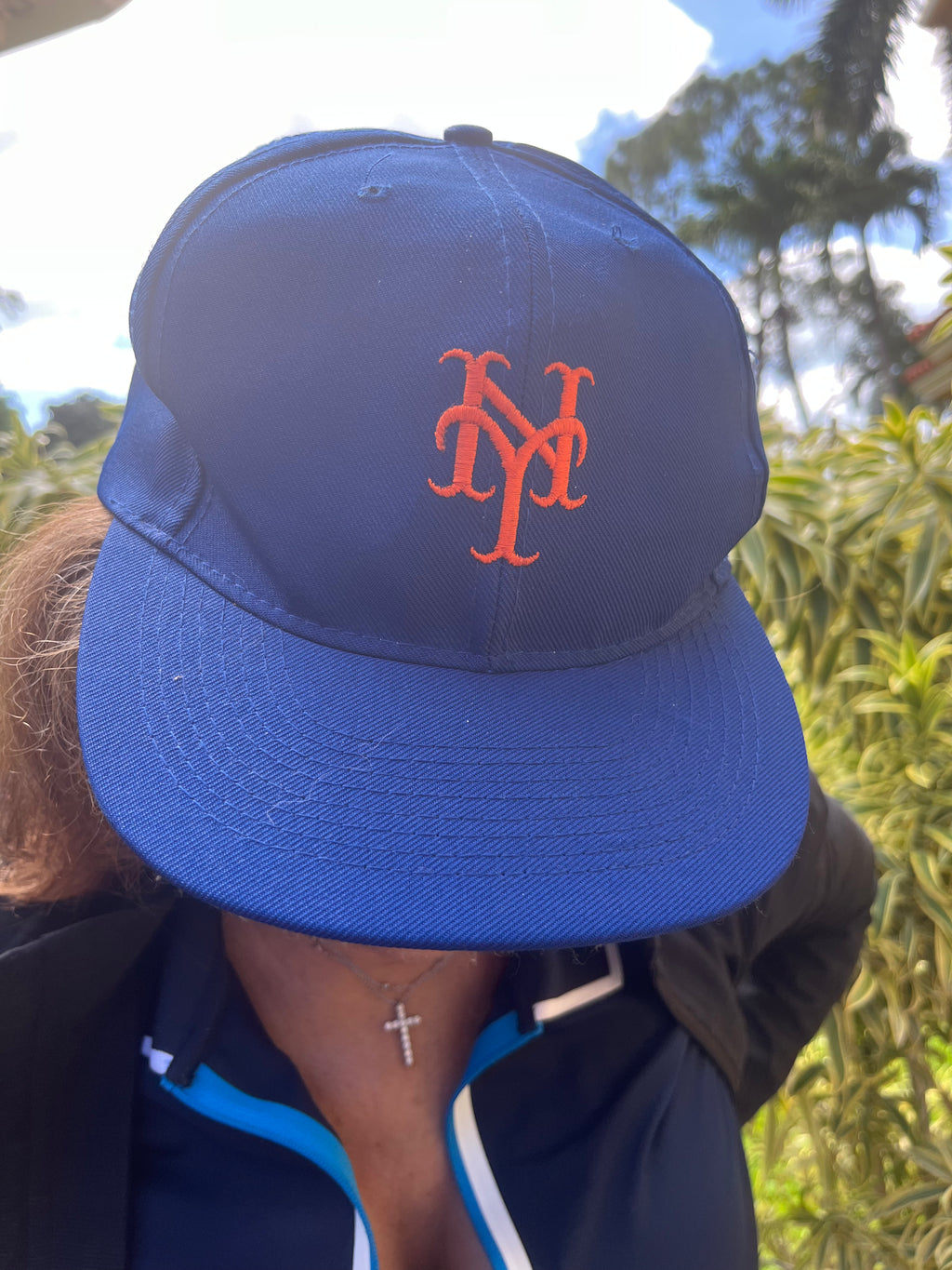 METS snapback hat