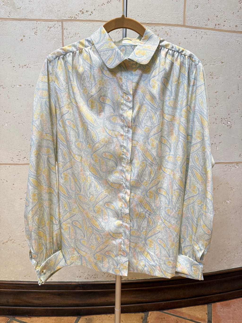 80s Paisley button down