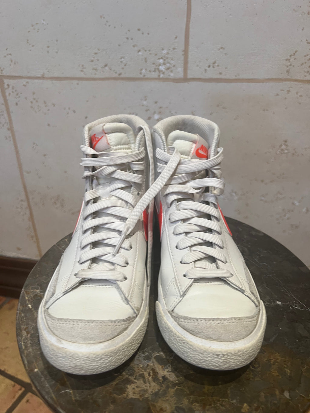 NIKE Blazer Mid '77 GS Phantom Crimson Sneakers