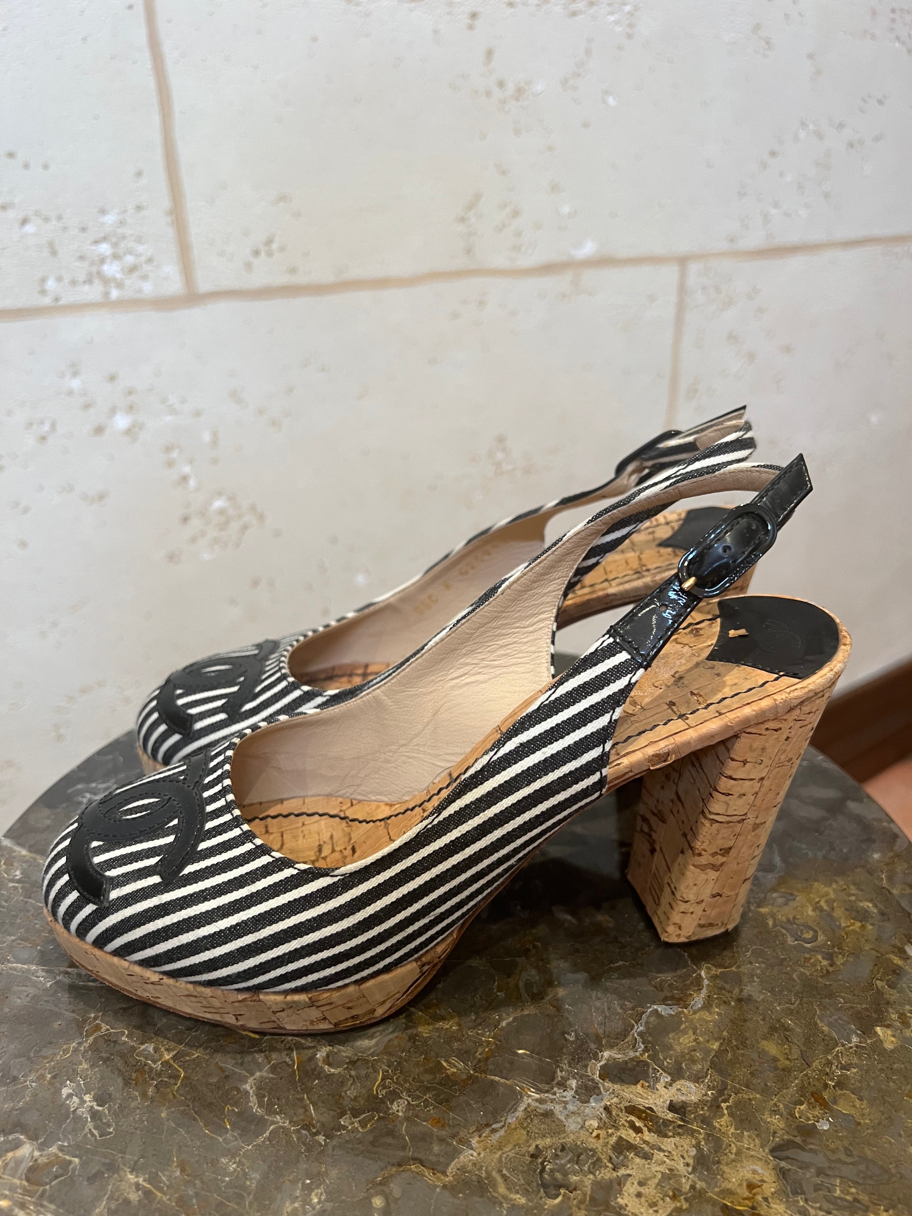 CHANEL Sling Backs