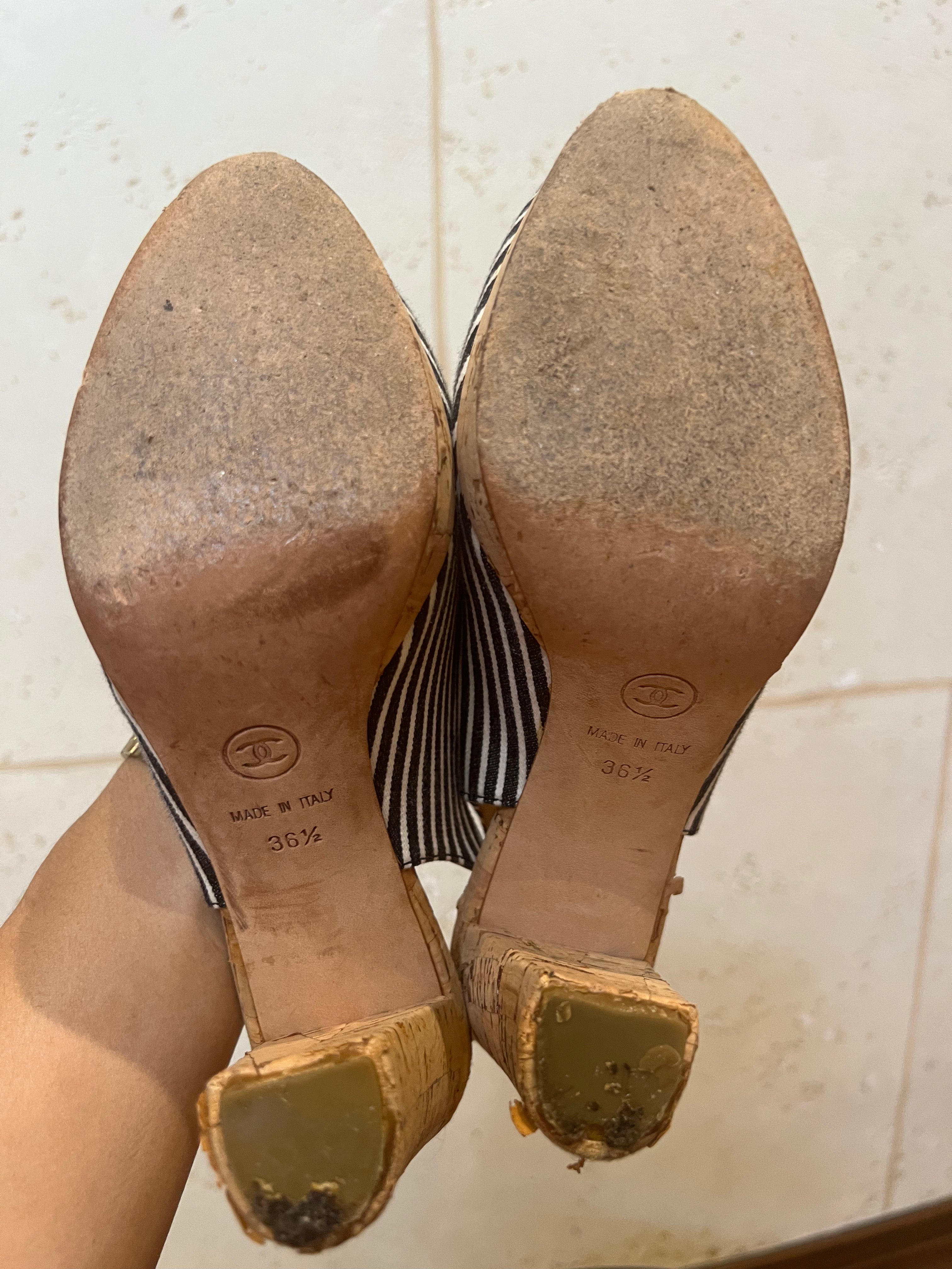 CHANEL Sling Backs