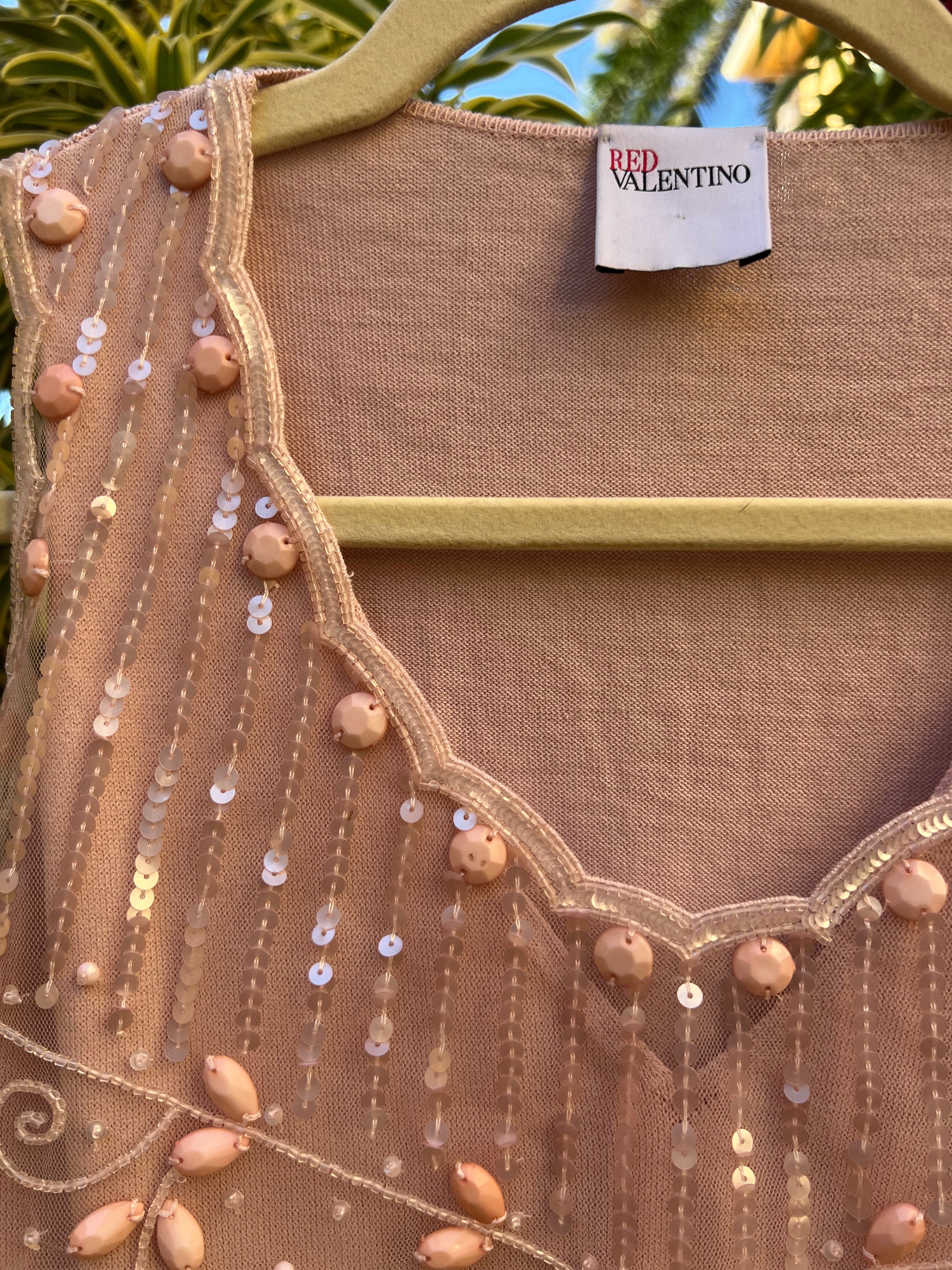 RED VALENTINO sleeveless top