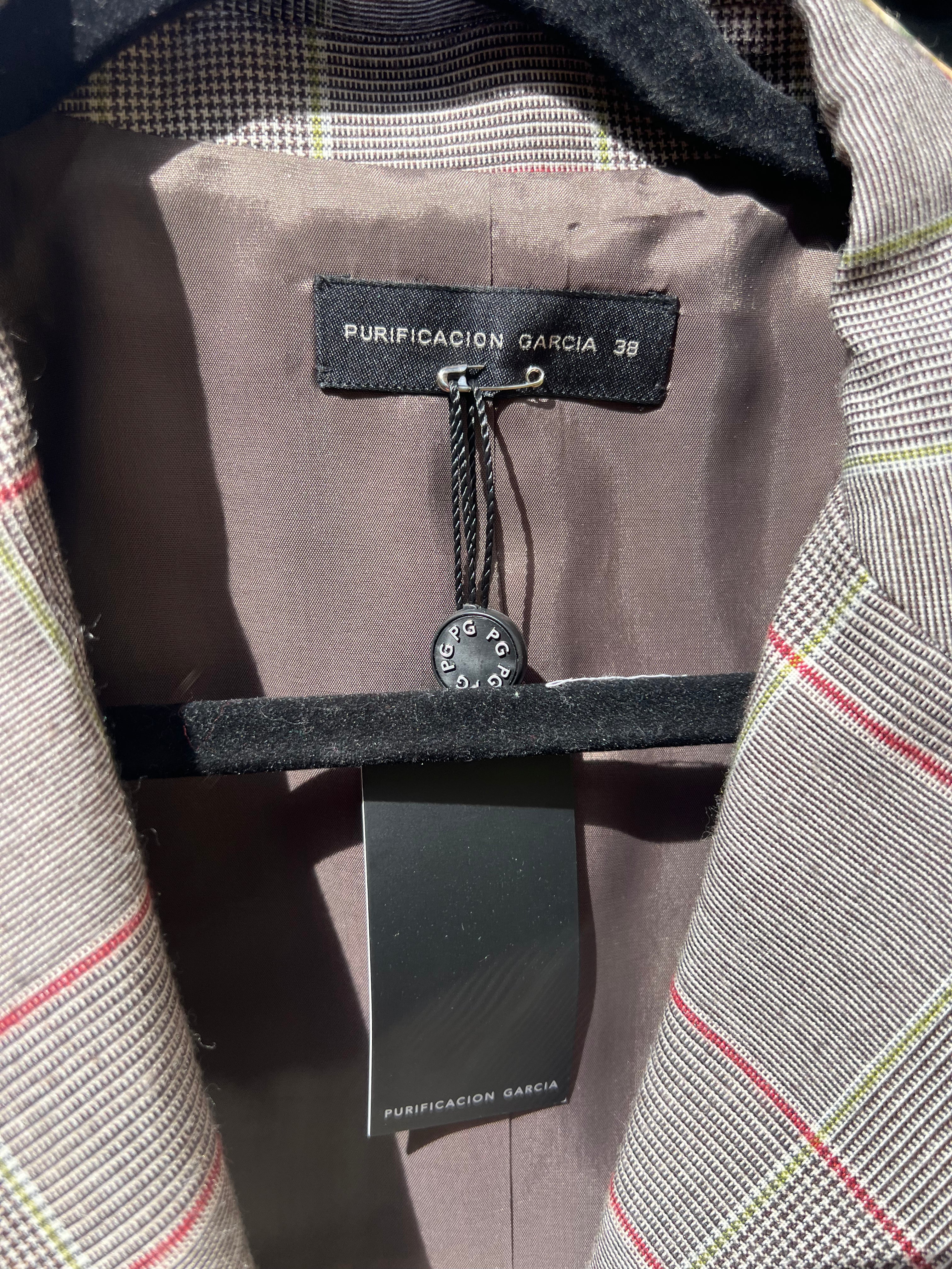 *NWT* Purificación García houndstooth blazer