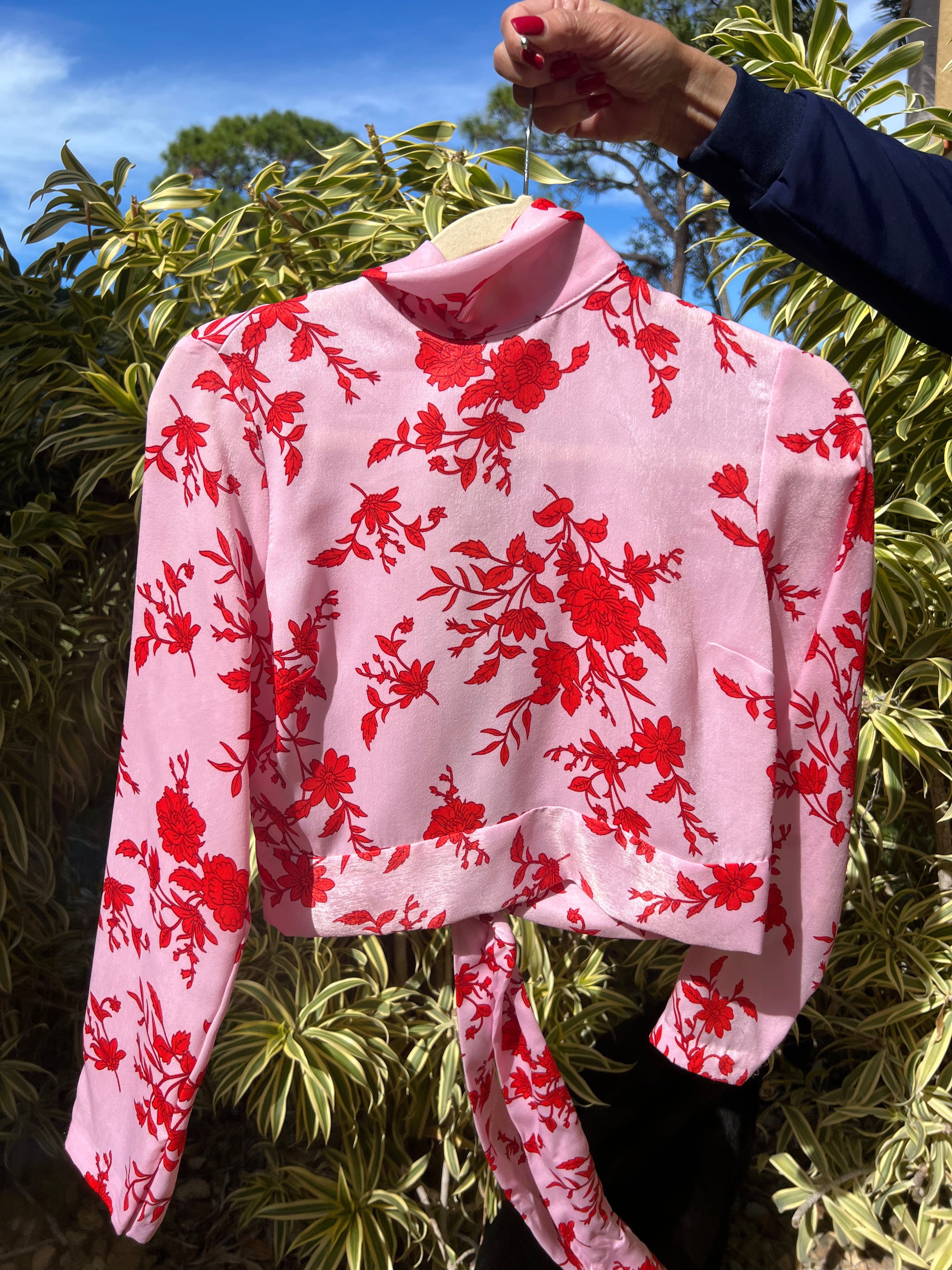 RIVER ISLAND open back mock neck