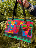 LAUREL BURCH Feline Friends tote