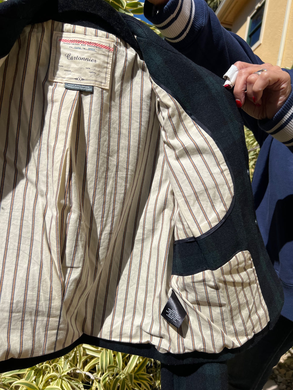 CARTONNIER / ANTHROPOLOGIE blazer