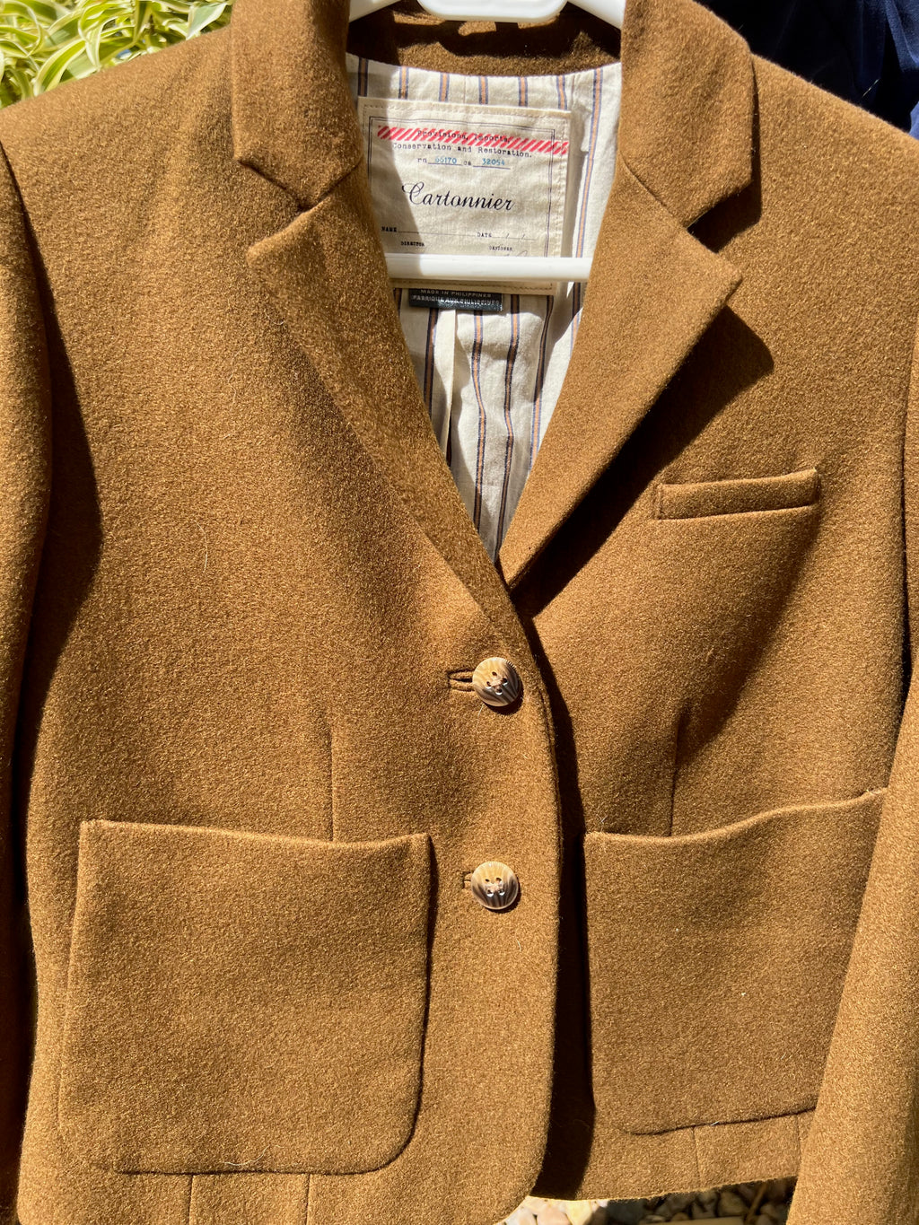 CARTONNIER / ANTHROPOLOGIE blazer