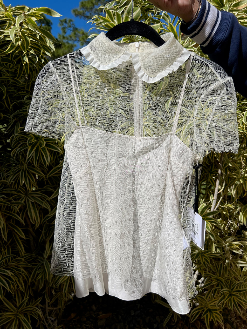 **NWT** RED VALENTINO collar shirt