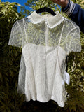 **NWT** RED VALENTINO collar shirt