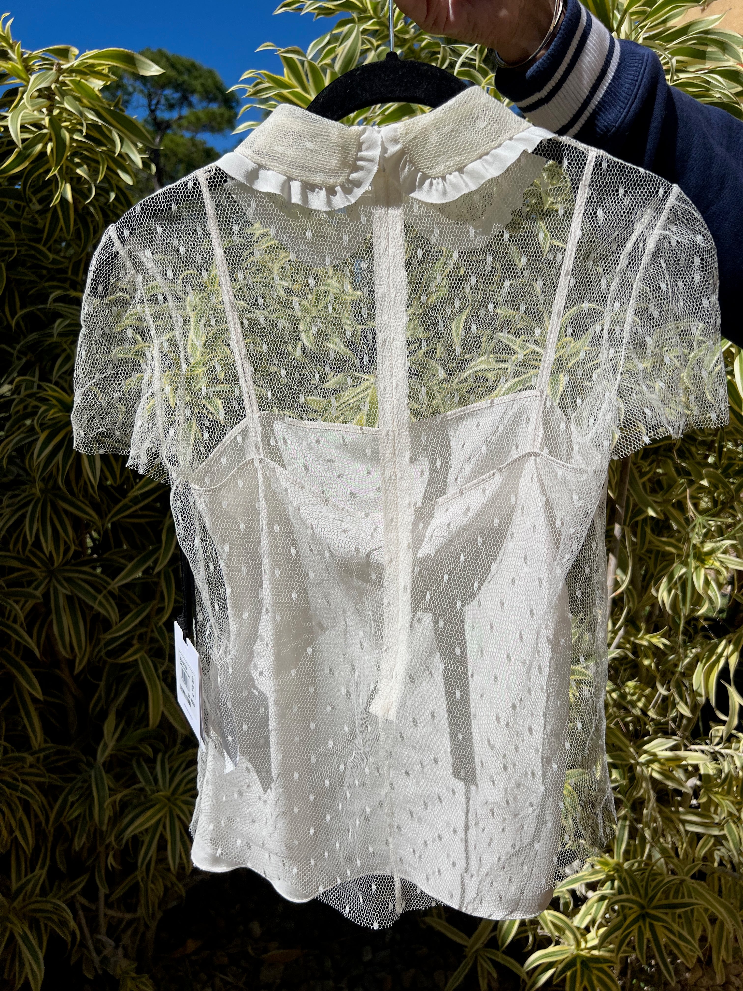 **NWT** RED VALENTINO collar shirt